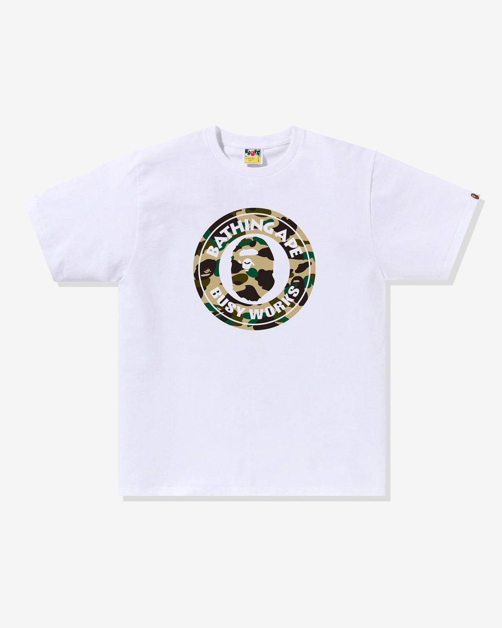 BAPE 1ST CAMO BUSY WORKS TEE - WHITE