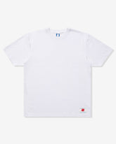 UNDEFEATED LOCKER LABEL S/S TEE - WHITE
