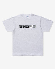 UNDEFEATED BUMPER STICKER S/S TEE - HEATHER GREY