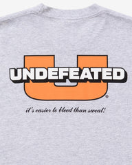 UNDEFEATED U-CORP S/S TEE - HEATHER GREY
