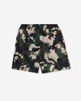 BAPE MAP CAMO REGULAR FIT BEACH SHORTS - GREEN -