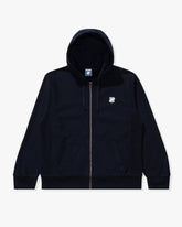 UNDEFEATED ICON ZIP HOOD - DARK NAVY
