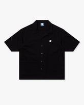 UNDEFEATED TWILL S/S BUTTON DOWN - BLACK