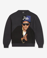PATTA OLD SCHOOL KNITTED SWEATER - MOONLESSNIGHT -