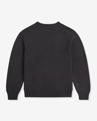 PATTA OLD SCHOOL KNITTED SWEATER - MOONLESSNIGHT -