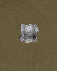 UNDEFEATED FOIL PHOTO ICON S/S TEE - OLIVE -