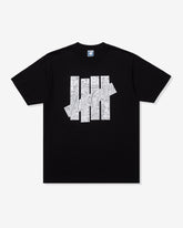 UNDEFEATED X MISTER CARTOON S/S TEE - BLACK