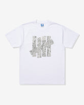 UNDEFEATED X MISTER CARTOON S/S TEE - WHITE