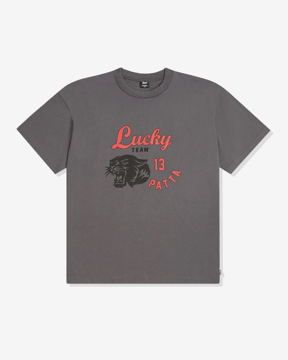 PATTA LUCKY TEAM TEE - FORGEDIRON -