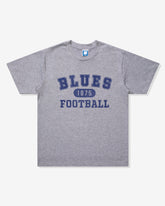 UNDEFEATED X BCFC BLUES S/S TEE - HEATHER GREY