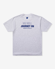 UNDEFEATED X BCFC KRO1 S/S TEE - HEATHER GREY -