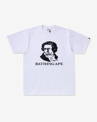 BAPE BATHING APE TEE - WHITE -