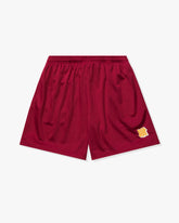 UNDEFEATED ICON HOOP SHORT - CARDINAL
