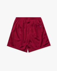UNDEFEATED ICON HOOP SHORT - CARDINAL