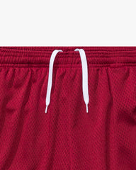 UNDEFEATED ICON HOOP SHORT - CARDINAL