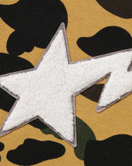 1ST CAMO FULL ZIP HOODIE - YELLOW
