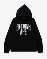 NYC LOGO PULLOVER HOODIE - BLACK -