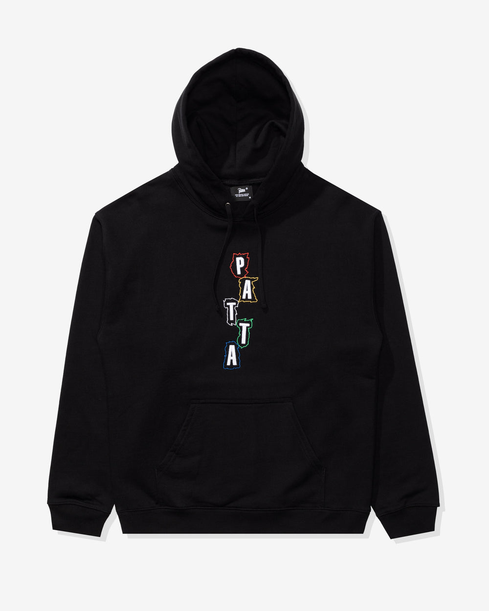 PATTA TEAM PATTA HOODED SWEATER - BLACK -