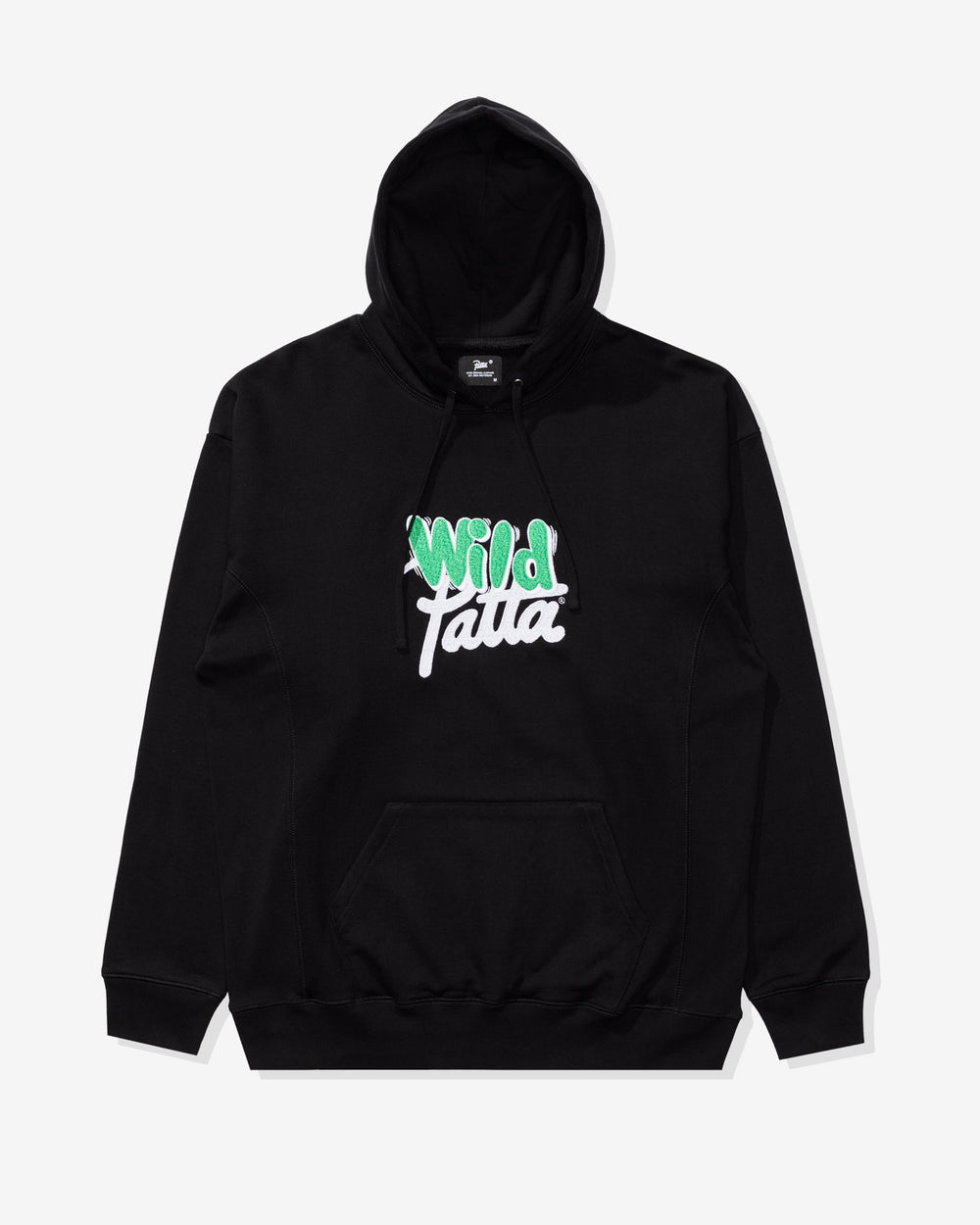 PATTA WILD HOODED SWEATER - BLACK -