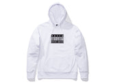 PATTA ADVISORY HEAVY HOODED SWEATER - WHITE -