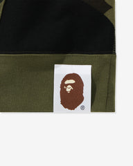 BAPE GIANT 1ST CAMO SHARK LOOSE FIT FULL ZIP - GREEN -