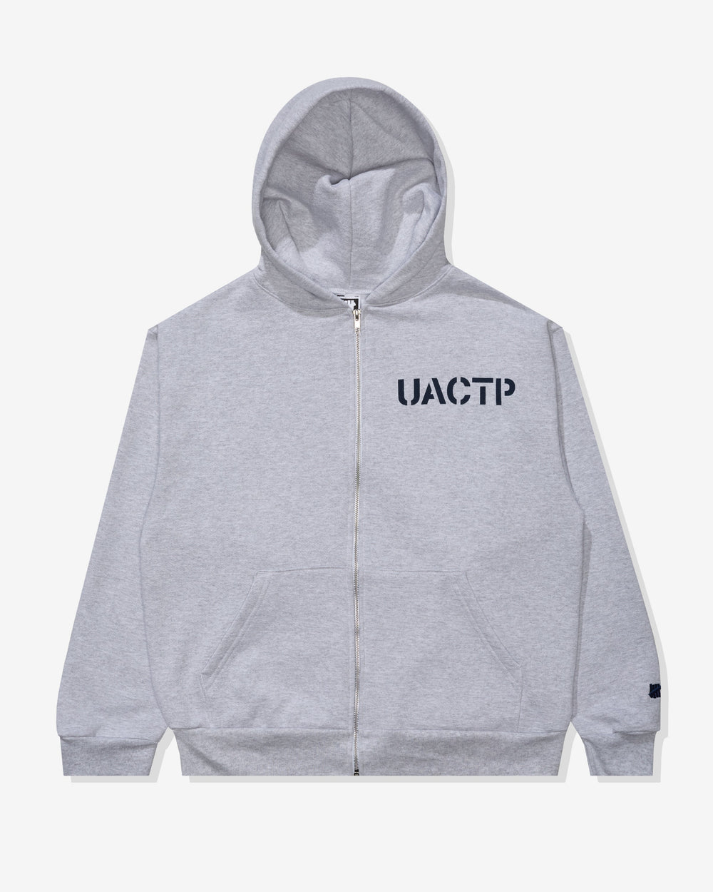 UACTP XXL ZIP HOOD - HEATHER GREY