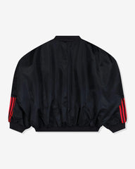ADIDAS X WILLY CHAVARRIA SATIN BOMBER JACKET - BLACK -