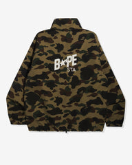BAPE 1ST CAMO TRACK JACKET - GREEN -