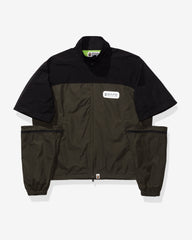 BAPE DETACHABLE SLEEVE JACKET - GREEN -