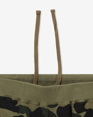 1ST CAMO SWEAT PANTS - GREEN