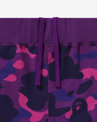BAPE COLOR CAMO SWEAT PANTS - PURPLE -
