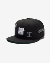 UNDEFEATED X NE ALL OVER FITTED - BLACK