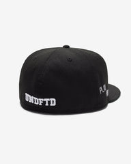 UNDEFEATED X NE ALL OVER FITTED - BLACK