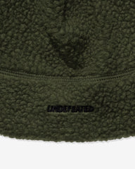 UNDEFEATED LOGO BEANIE - OLIVE