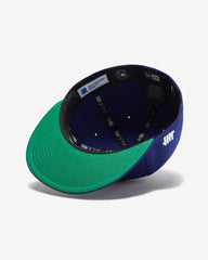 UNDEFEATED X NE X DODGERS STACKED LOGO FITTED - ROYAL