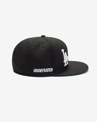 UNDEFEATED X NE X DODGERS LOGOS FITTED - BLACK