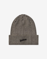 UNDEFEATED CUFFED RIB BEANIE - GREY