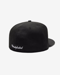 UNDEFEATED X NE WOOL ICON FITTED - BLACK