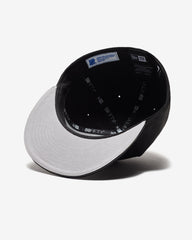 UNDEFEATED X NE WOOL ICON FITTED - BLACK