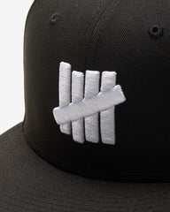 UNDEFEATED X NE ICON FITTED - BLACK