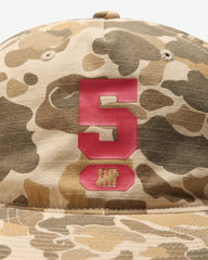 UNDEFEATED SLOUCHY 5 PANEL SNAPBACK - DESERT DUCK CAMO
