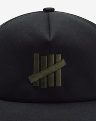 UNDEFEATED ICON STENCIL SNAPBACK - BLACK -