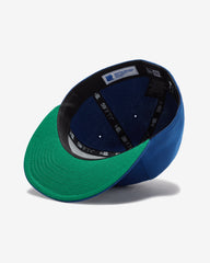 UNDEFEATED X NE CLASSIC ICON FITTED - NAVY