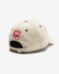 UNDEFEATED DISTRESSED STRAPBACK - SAND