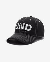 UNDEFEATED DISTRESSED STRAPBACK - BLACK