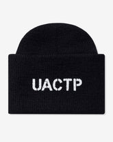 UACTP X GARDAR EIDE EINARSSON STENCIL WATCH CAP - BLACK -
