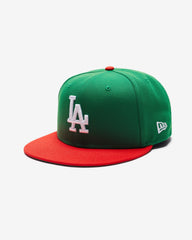 UNDEFEATED X NEW ERA DODGERS FITTED - KELLY GREEN -