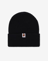 BAPE (B)APE SOUNDS KNIT CAP - BLACK -