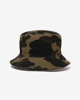 BAPE 1ST CAMO BUCKET HAT - GREEN