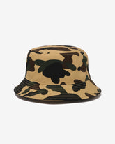 BAPE 1ST CAMO BUCKET HAT - YELLOW